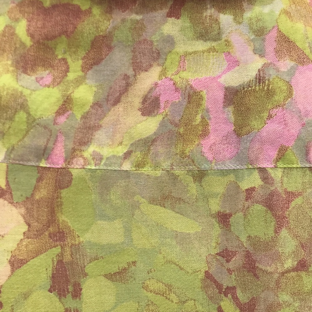 COLDWATER Creek floral blouse - Picture 6 of 10